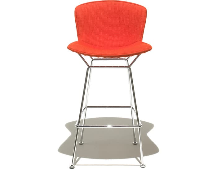 bertoia stool upholstered