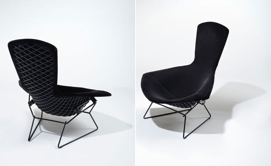 bird chair with no ottoman