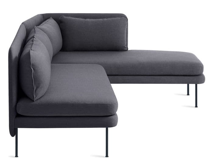 bloke armless sofa with chaise