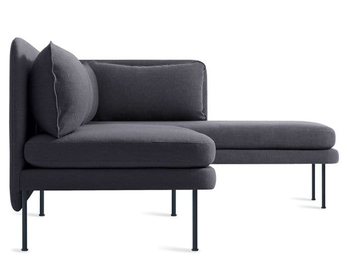 bloke armless sofa with chaise