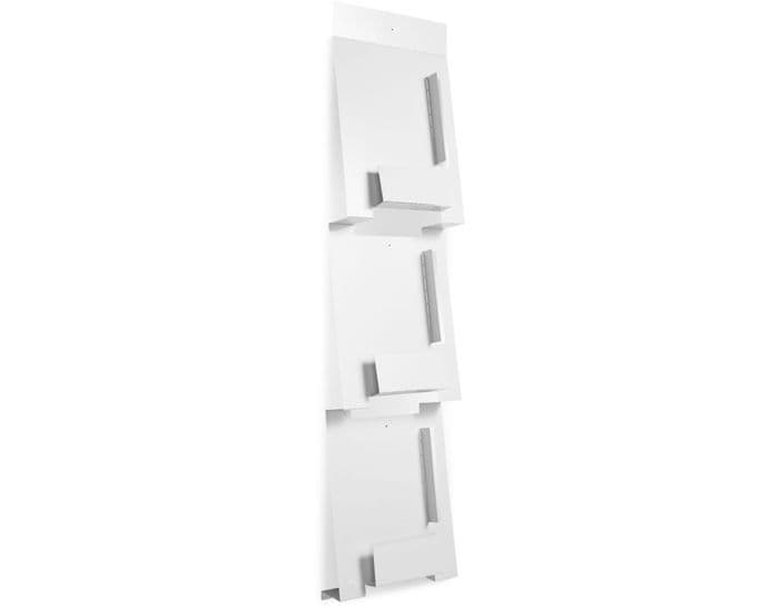 blu dot 2d:3d wall mount magazine rack