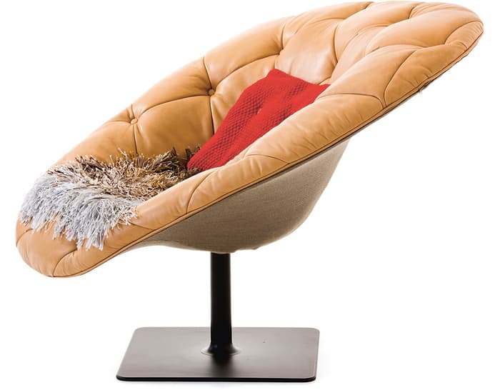 bohemian low armchair