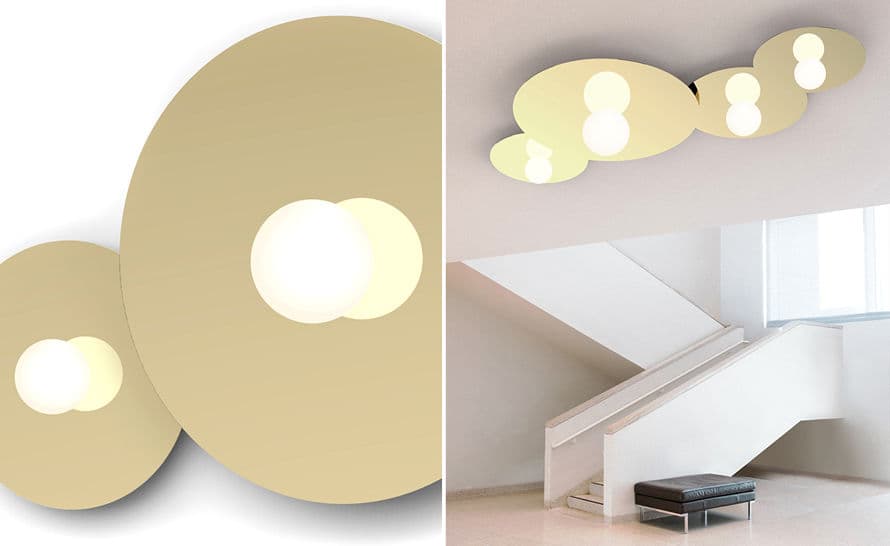 bola disc flush grouping light