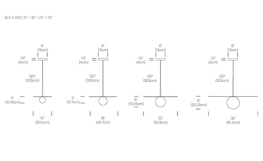 bola disc suspension lamp – thumbnail image #15