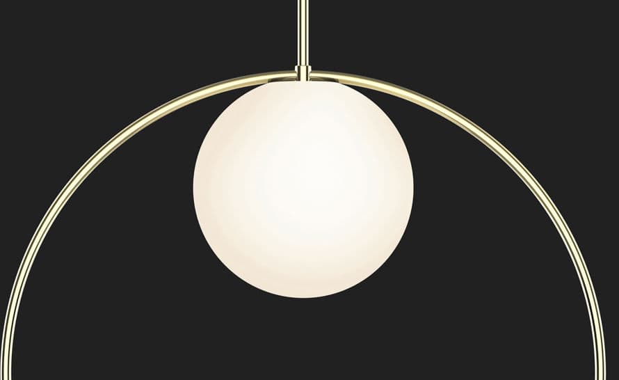 bola halo suspension lamp