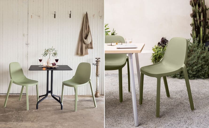 emeco broom stacking chair