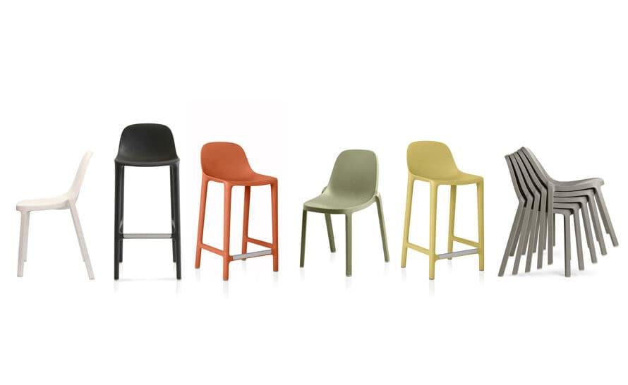 emeco broom stacking chair