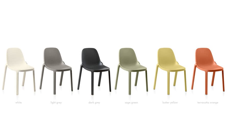 emeco broom stacking chair