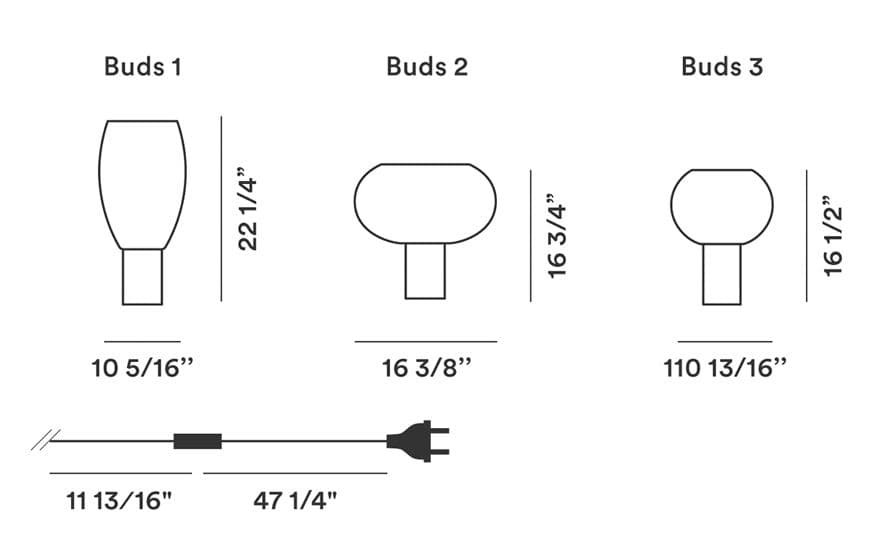 buds 1 table lamp