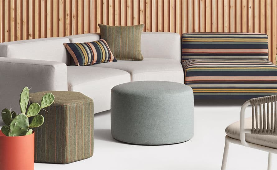 bumper large outdoor ottoman