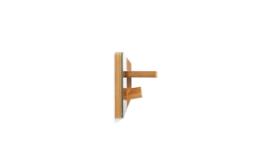 candid wall shelf with hooks