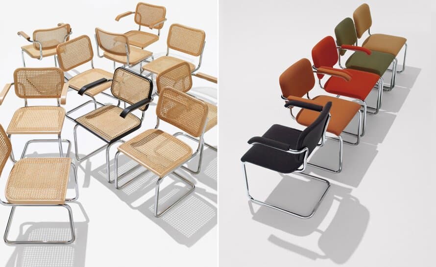 cesca chair upholstered