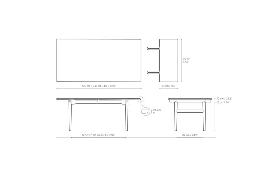 CH327 Dining Table