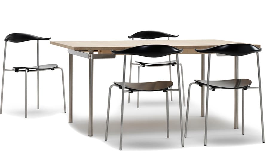 hans wegner ch88t stacking chair