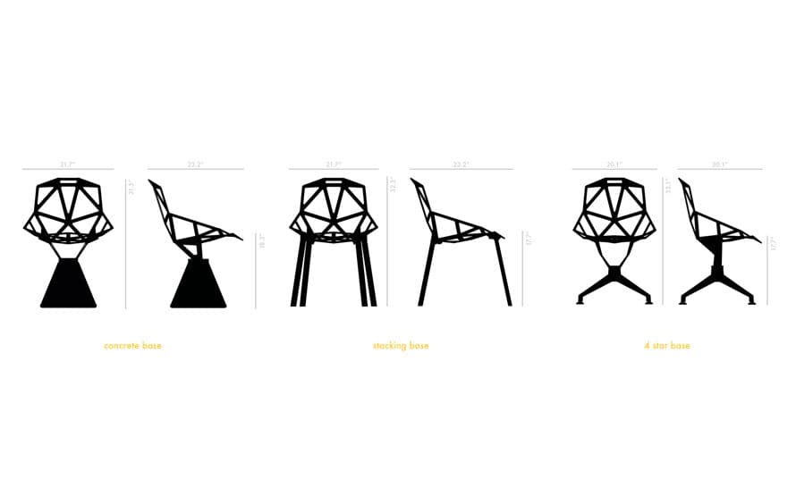 Chair_One with stacking base – thumbnail image #9