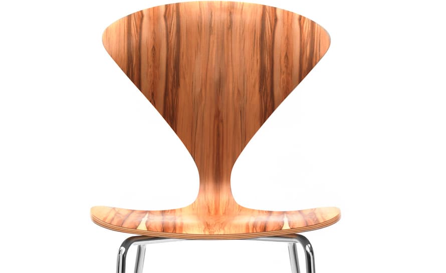 cherner metal leg stool