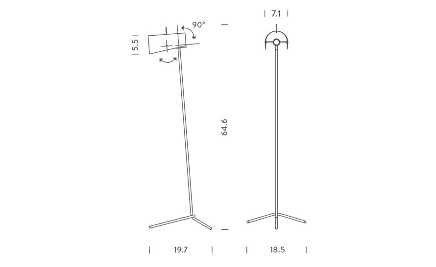 claritas floor lamp