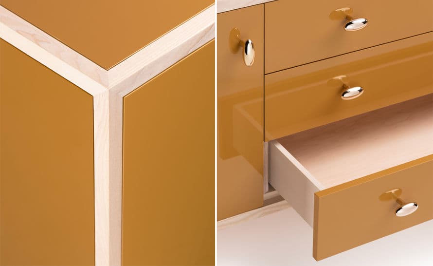 classon 2 door 3 drawer sideboard 052j