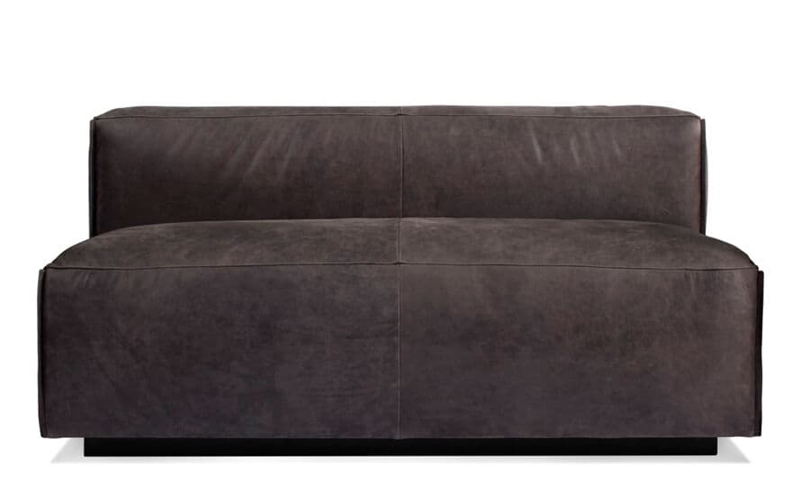 cleon armless sofa