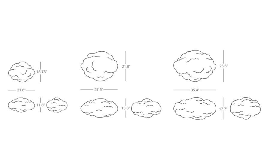 clouds hanging sculpture