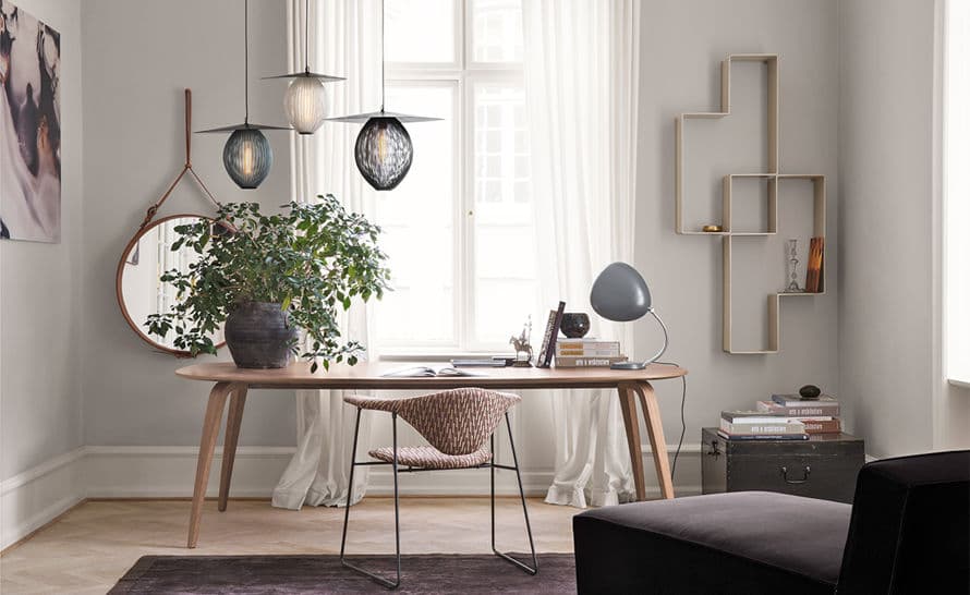 greta grossman cobra table lamp