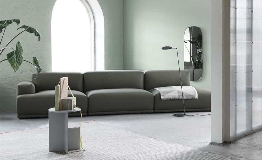 connect 138inch sofa with open end