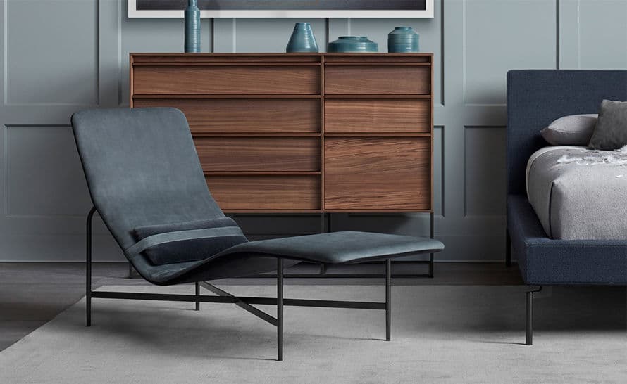 deep thoughts leather chaise lounge