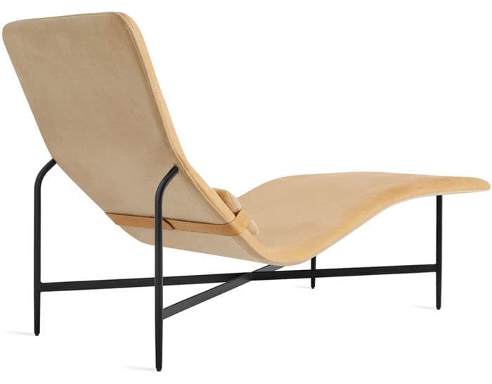deep thoughts leather chaise lounge