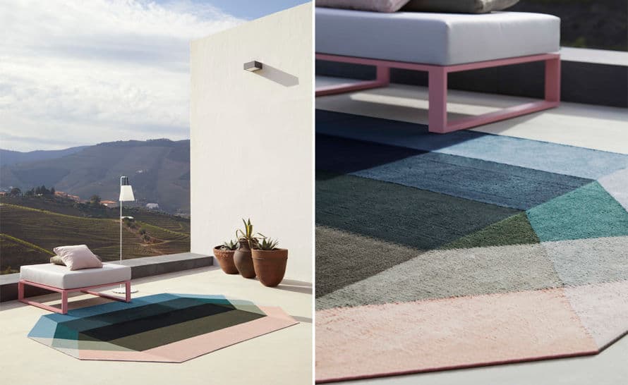diamond rug