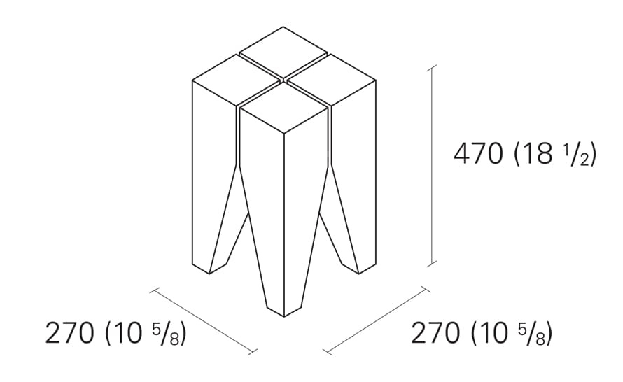 e15 backenzahn stool or side table – thumbnail image #19