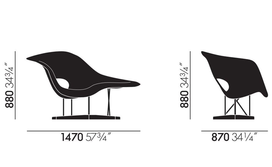 eames la chaise