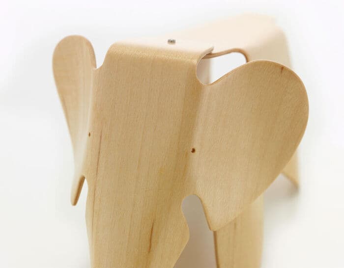 Miniature Eames Plywood Elephant