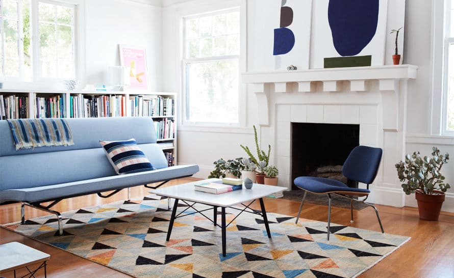 eames&reg; square coffee table