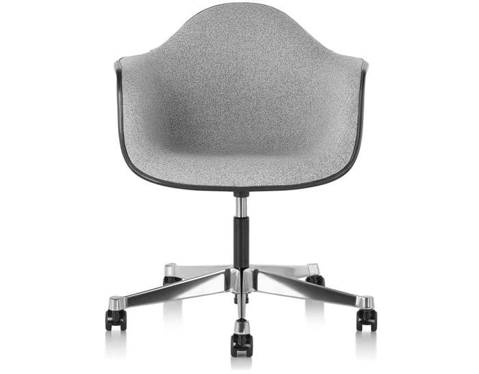 eames upholstered armchair with task base – thumbnail image #1