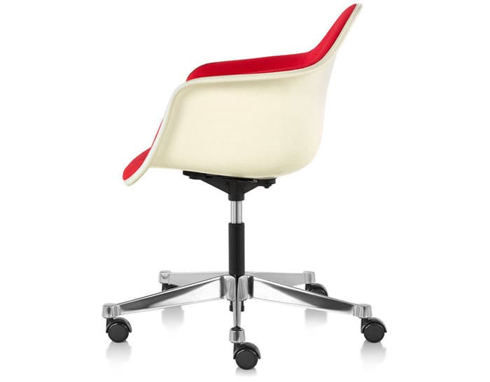 eames upholstered armchair with task base – thumbnail image #7
