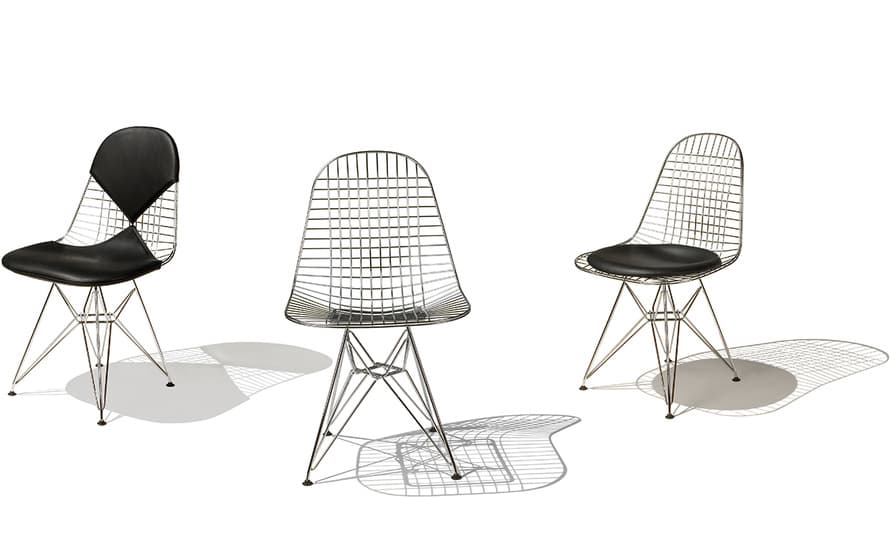 eames&reg; wire chair with wire base