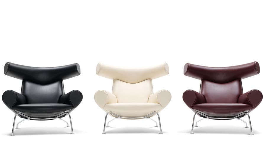 hans wegner ej100 ox chair