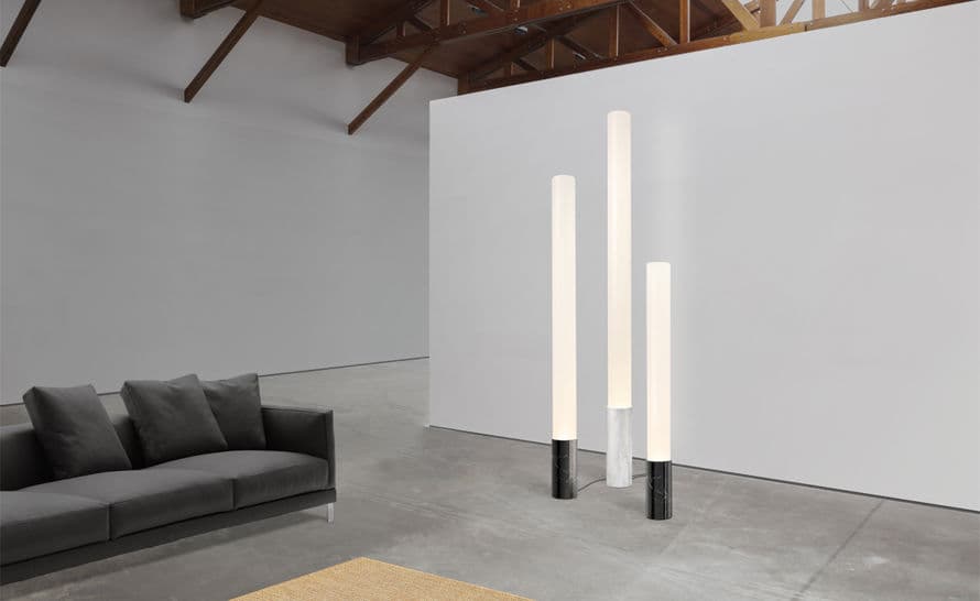 elise marble floor lamp