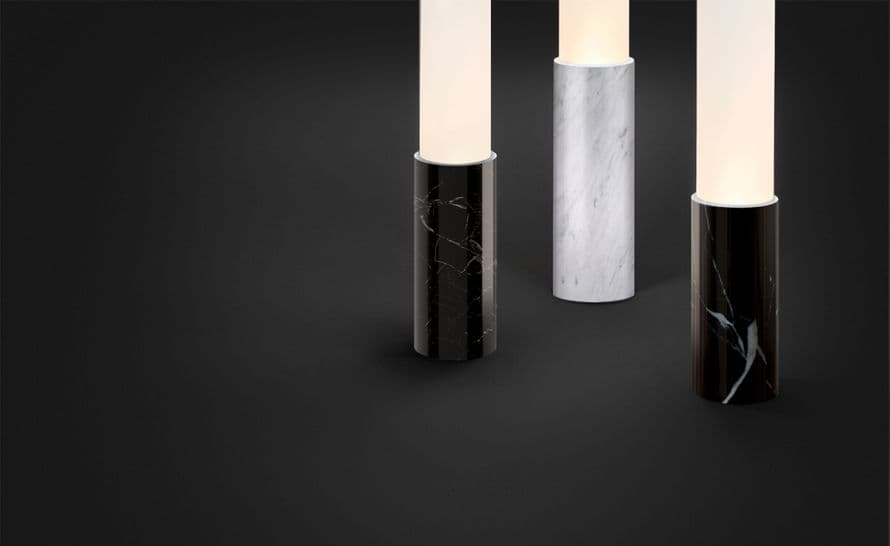 elise marble floor lamp