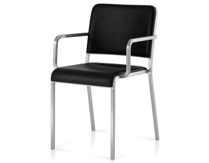 emeco 20-06 armchair fully upholstered