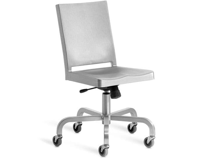 emeco hudson swivel chair