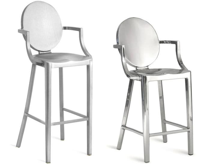 emeco kong stool with arms