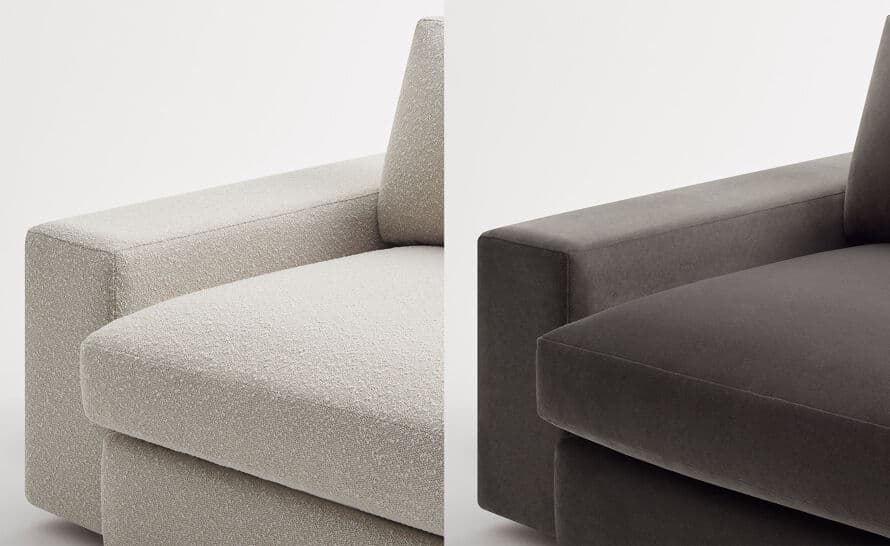esker 98" sofa