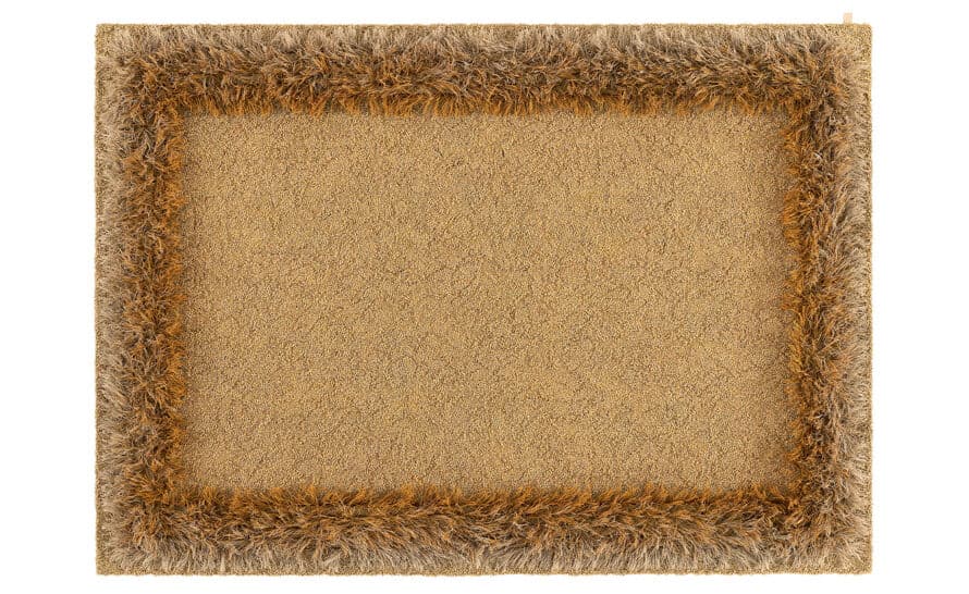 Feather Tufted Rug