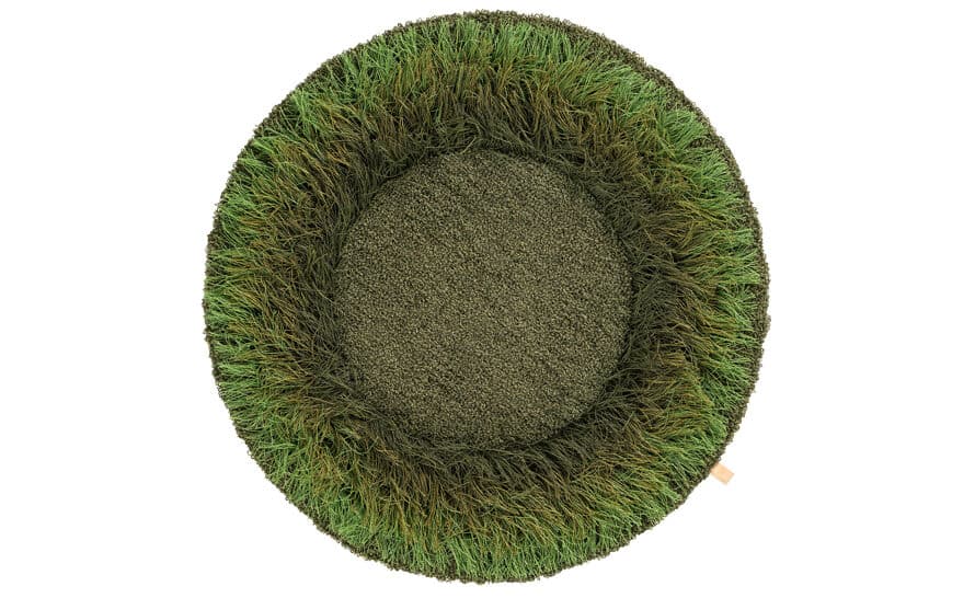 Feather Tufted Rug