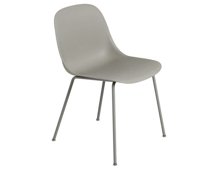 fiber side chair with tube base
