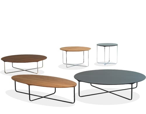 flint 55 round side table