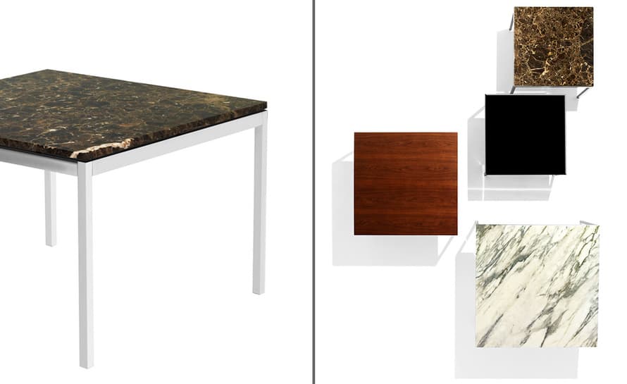 florence knoll square coffee table