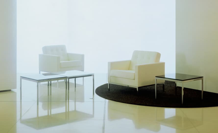 florence knoll square coffee table