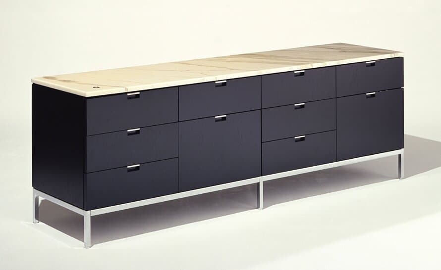 florence knoll 2 position credenza
